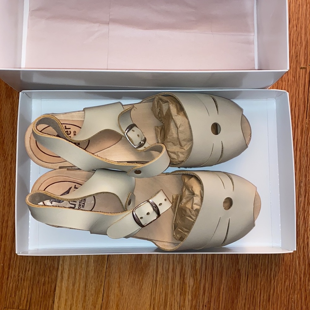 Kurier Luna clogs in “Dove” nubuck - Picture 4 of 9
